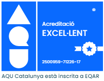 Acreditació Excel·lent Agència per a la Qualitat del Sistema Universitari de Catalunya (AQU Catalunya) Acreditació Excel·lent Agència per a la Qualitat del Sistema Universitari de Catalunya (AQU Catalunya)