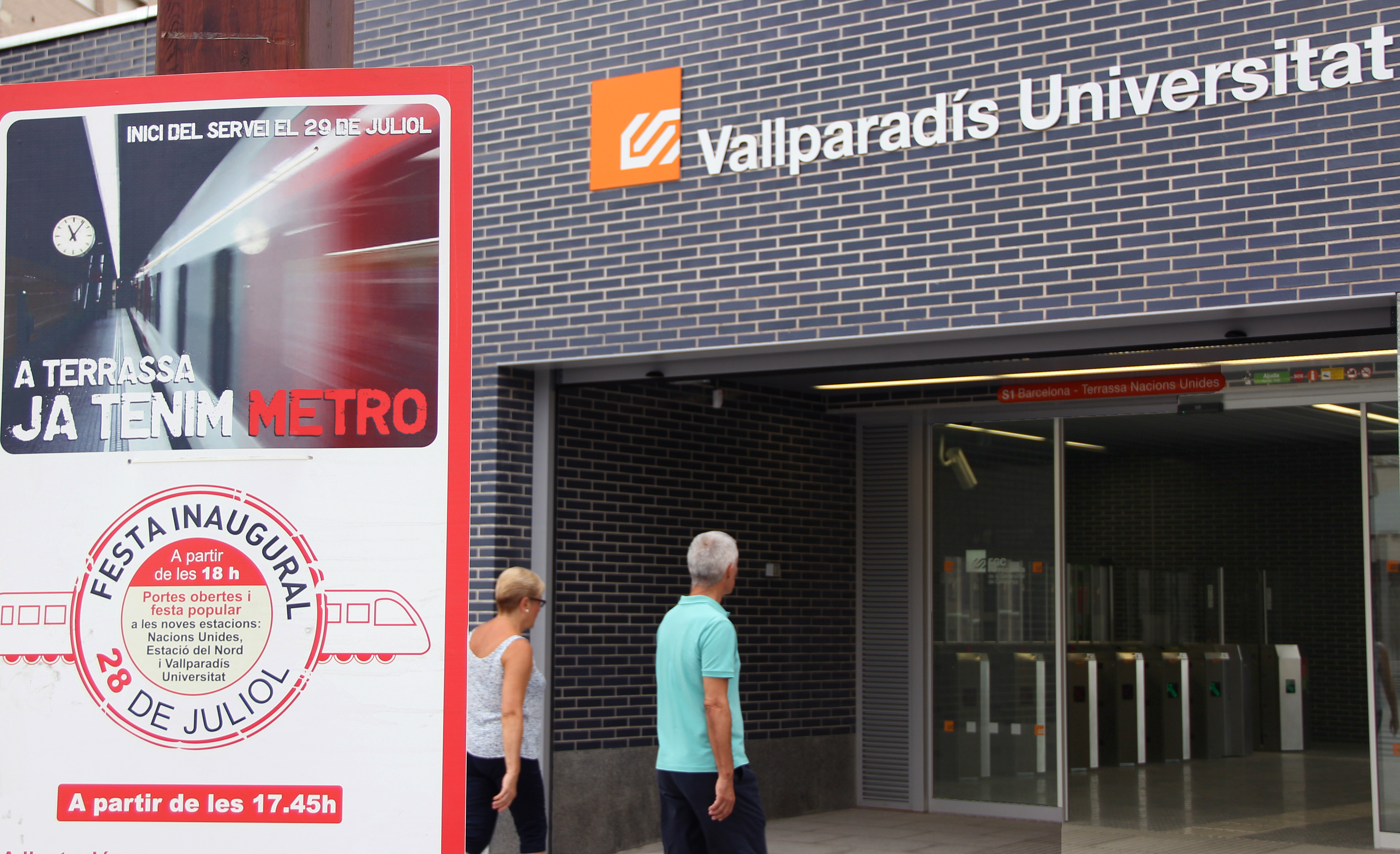 Estació FGC Vallparadís-Universitat