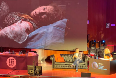 El alumni del CITM Bernat Armangué, premio Pulitzer 2023, inaugura el curso en la UPC