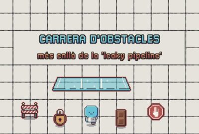 El profesor Lasse Loepfe desarrolla el nuevo videojuego del CREAF sobre los obstáculos en la carrera científica