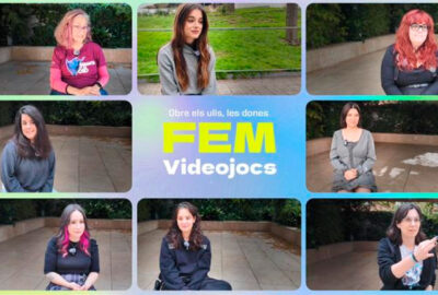 Nos sumamos a la campaña 'Obre els ulls, les dones FEM videojocs' para visibilizar el talento femenino del sector