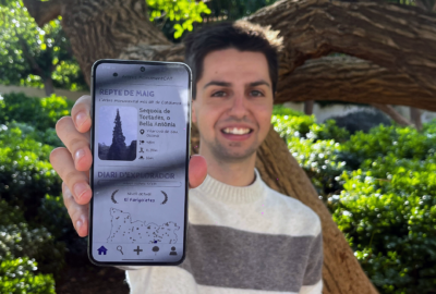 El estudiante Roger Barniol nos presenta su app Arbres MonumentCAT