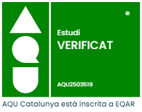 Estudi Verificat per l'Agència per a la Qualitat del Sistema Universitari de Catalunya (AQU Catalunya)