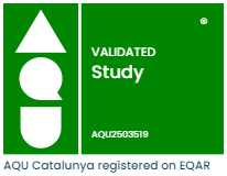 Validated Study by Agència per a la Qualitat del Sistema Universitari de Catalunya (AQU Catalunya)